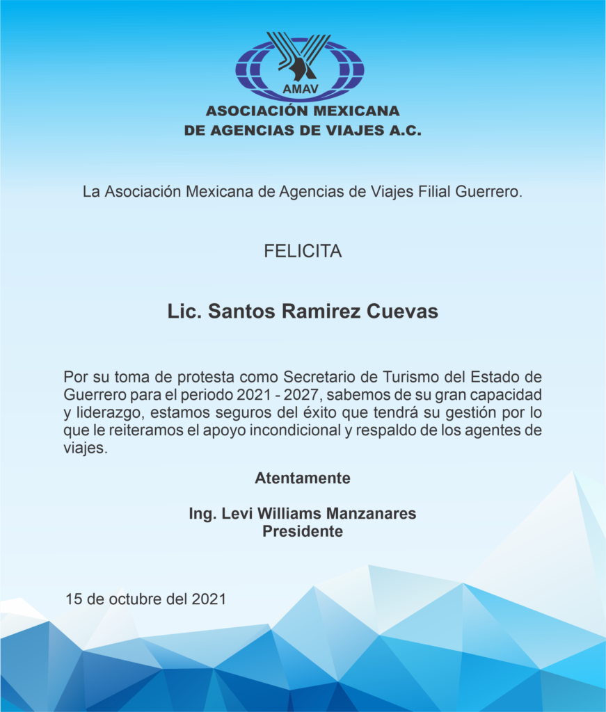 felicitación Secretario Santos