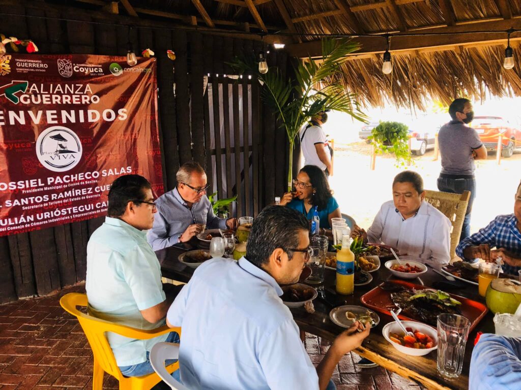 reunion Coyuca concain comida